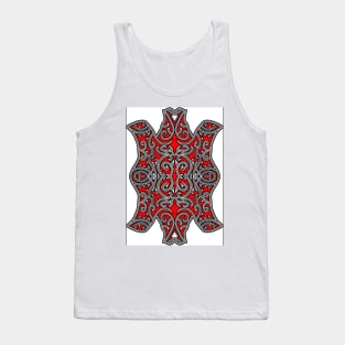 batik gorga batak motif 6 Tank Top